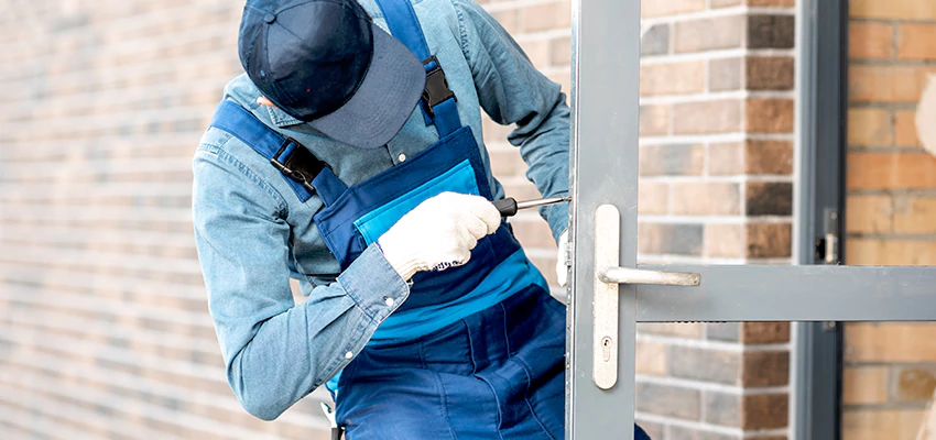 Pivot Storefront Door Locks Installation in Hollister, California